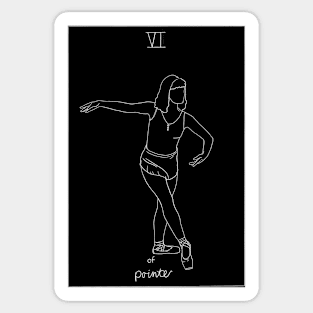 VI of Pointe Sticker